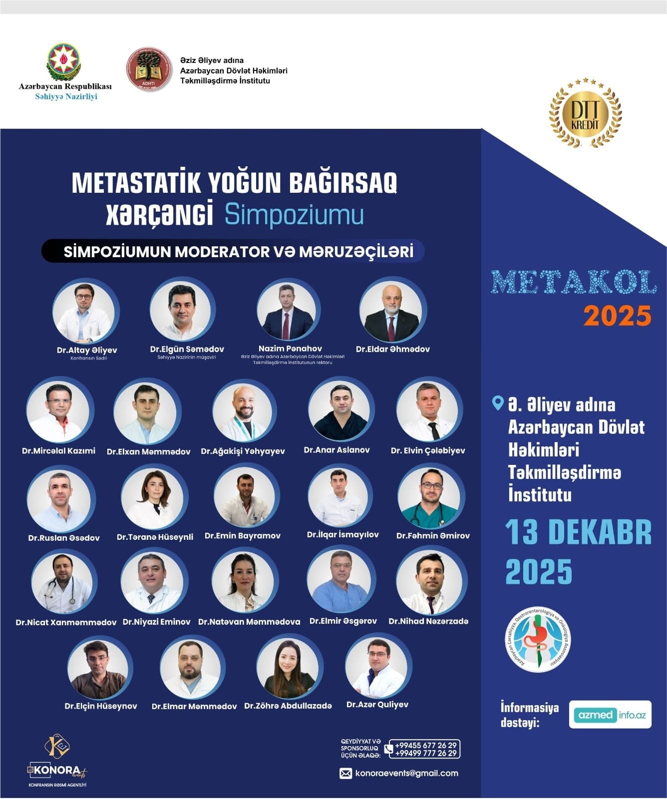 “METAKOL – 2025” simpoziumu keçiriləcək